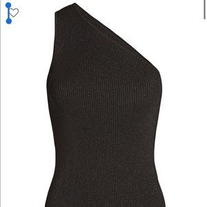 Intermix Shiny One Shoulder Top